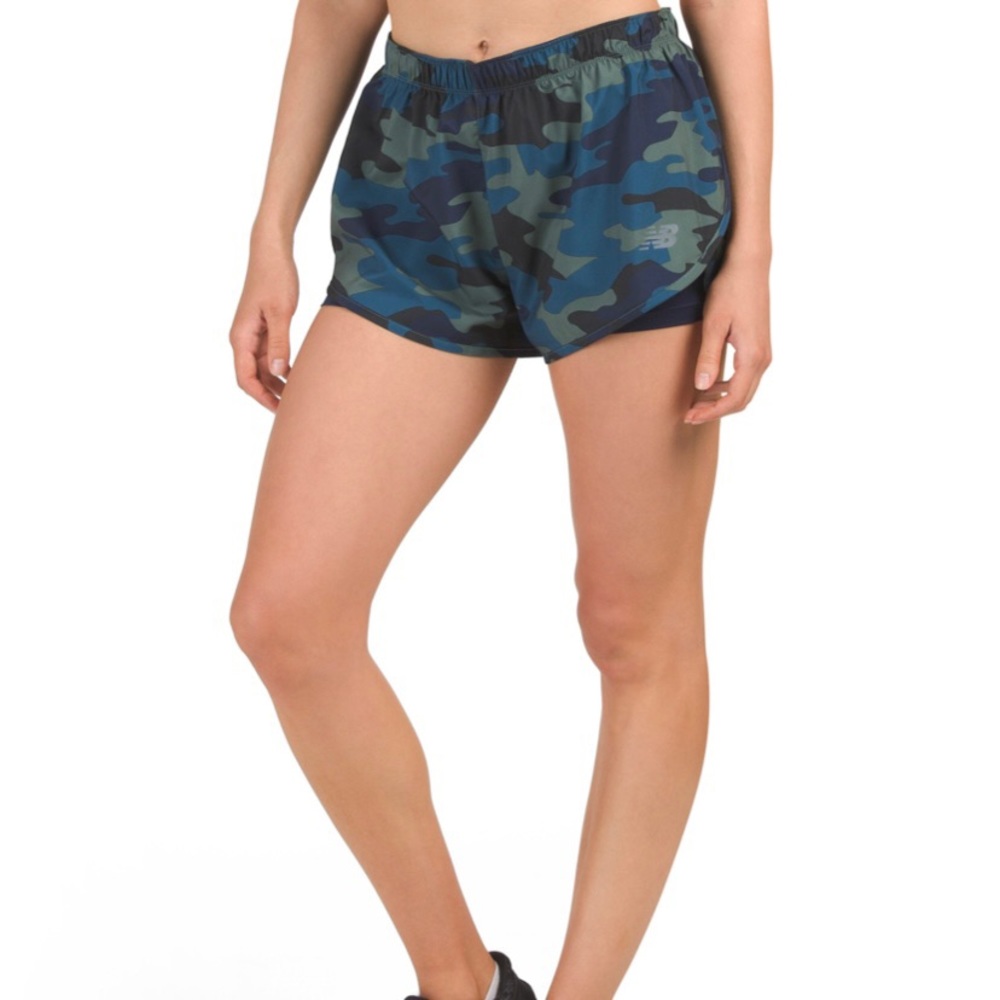 NWT New Balance 2-in-1 Woven Shorts